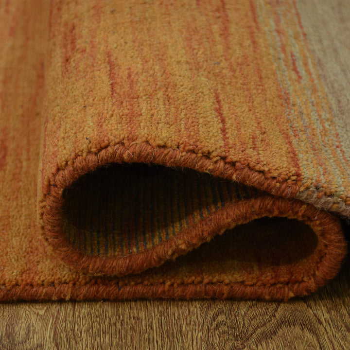 Contemporary Hand Knotted Wool Rug