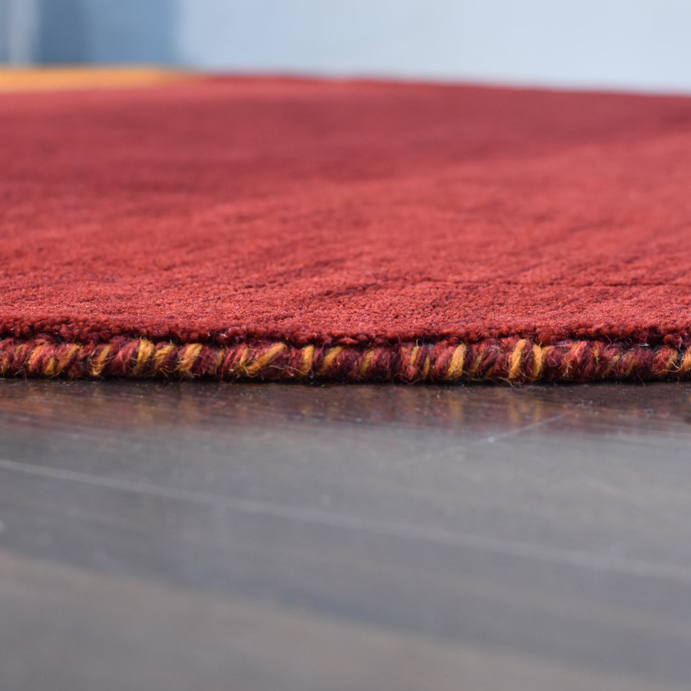 Contemporary Hand Knotted Wool Rug