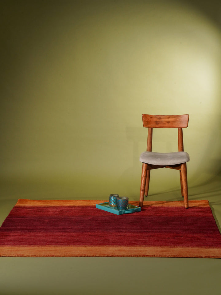 Contemporary Hand Knotted Wool Rug