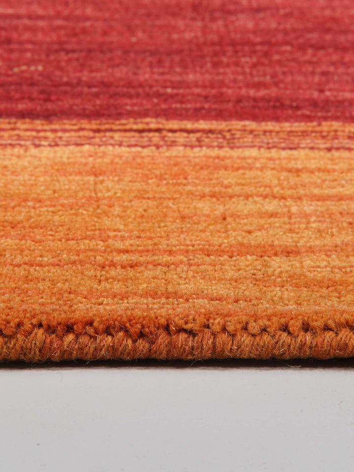 Contemporary Hand Knotted Wool Rug