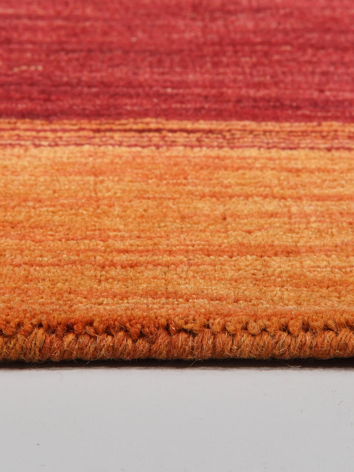 Contemporary Hand Knotted Wool Rug