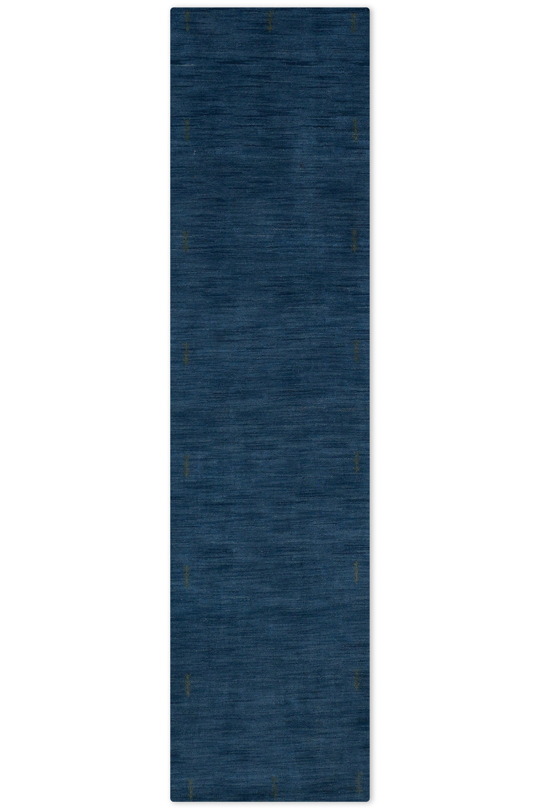 Hand Knotted Wool  Area Rug Contemporary Blue L00226