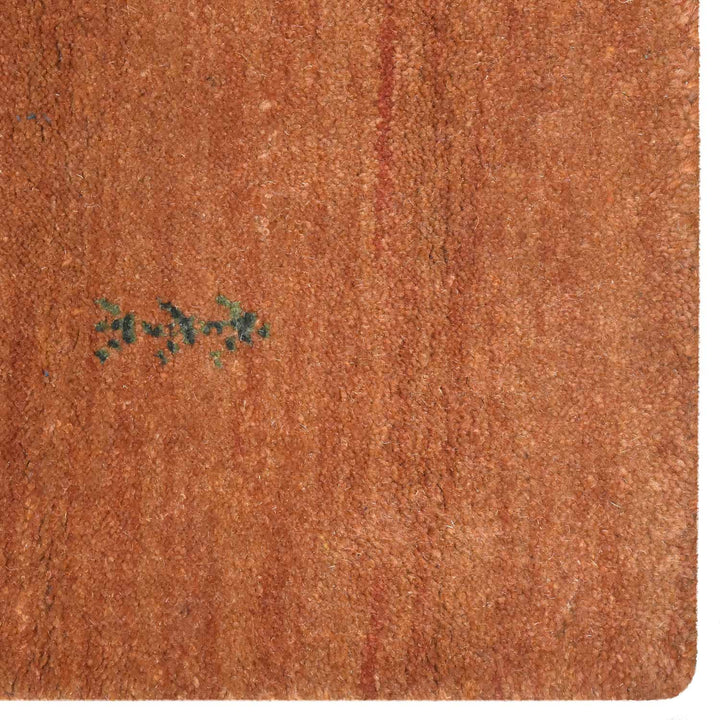 Hand Knotted Wool  Area Rug Contemporary Blue L00226