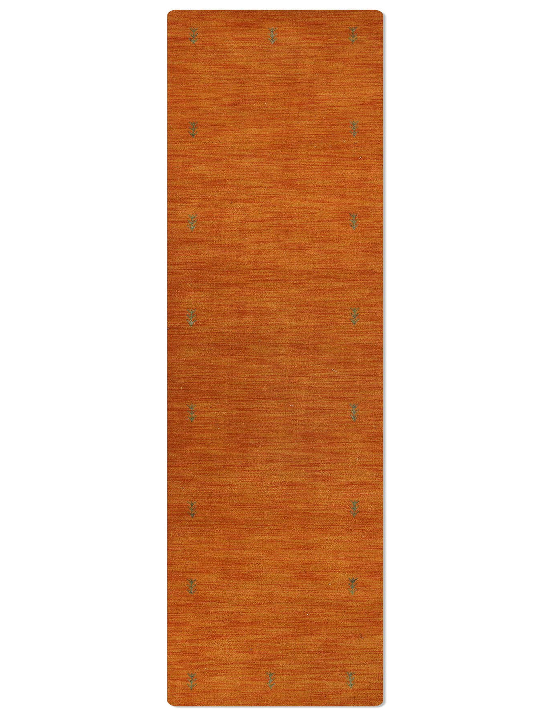 Hand Knotted Wool  Area Rug Contemporary Blue L00226