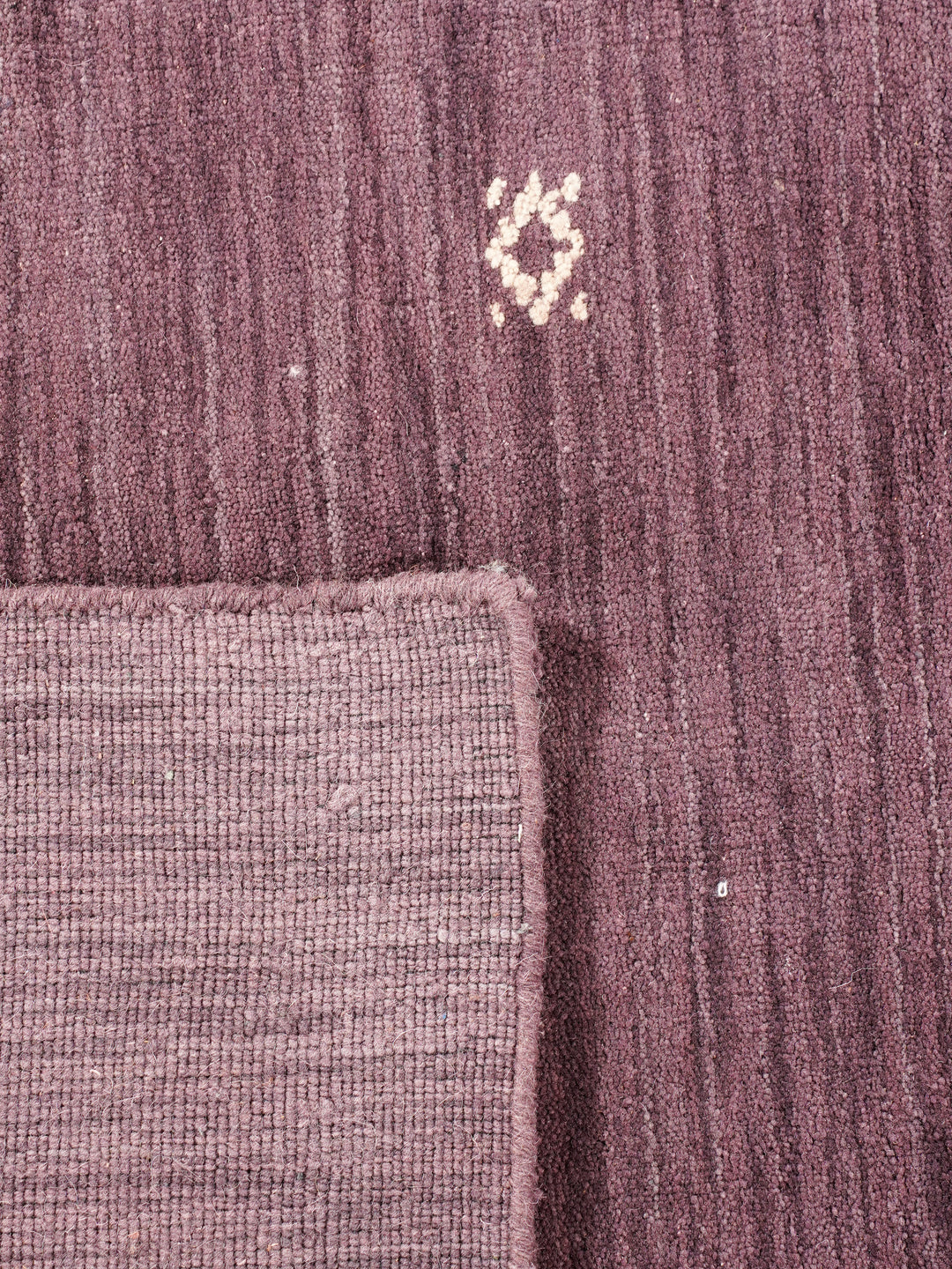 Hand-Knotted Wool Contemporary Rug – Minimal Motif Design