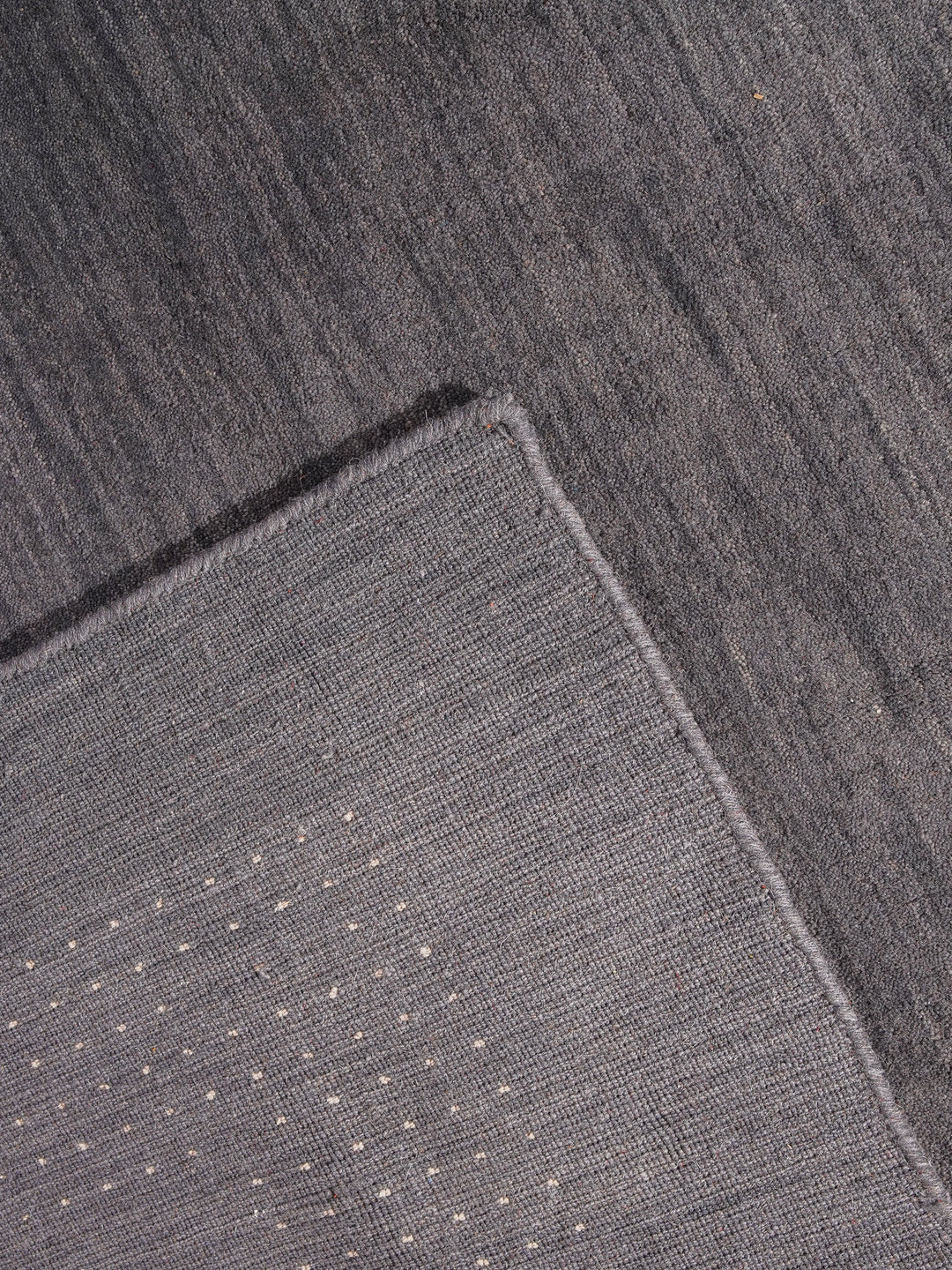 Contemporary Hand Knotted Wool Rug with Minimalist Border Design
