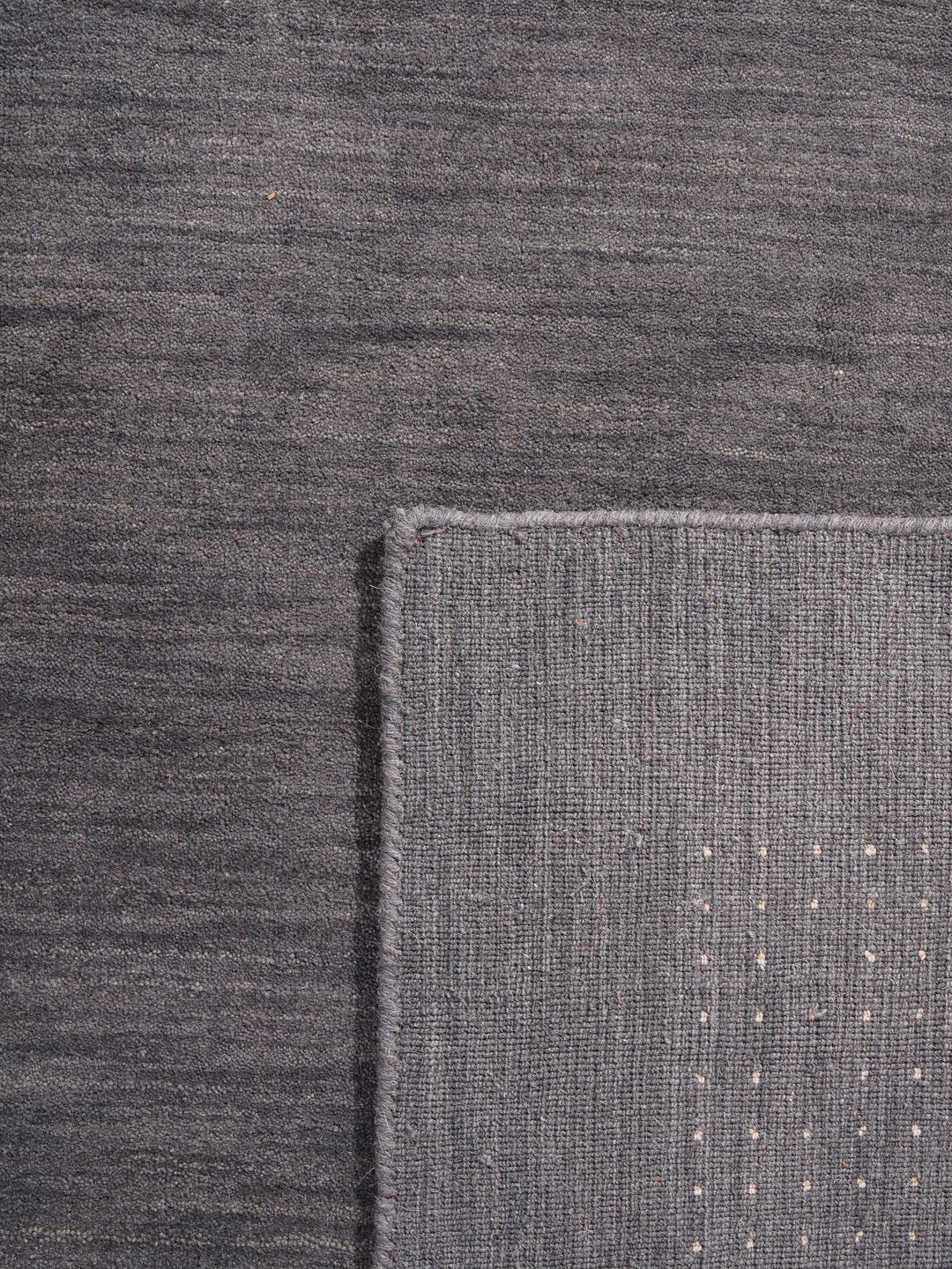 Contemporary Hand Knotted Wool Rug with Minimalist Border Design
