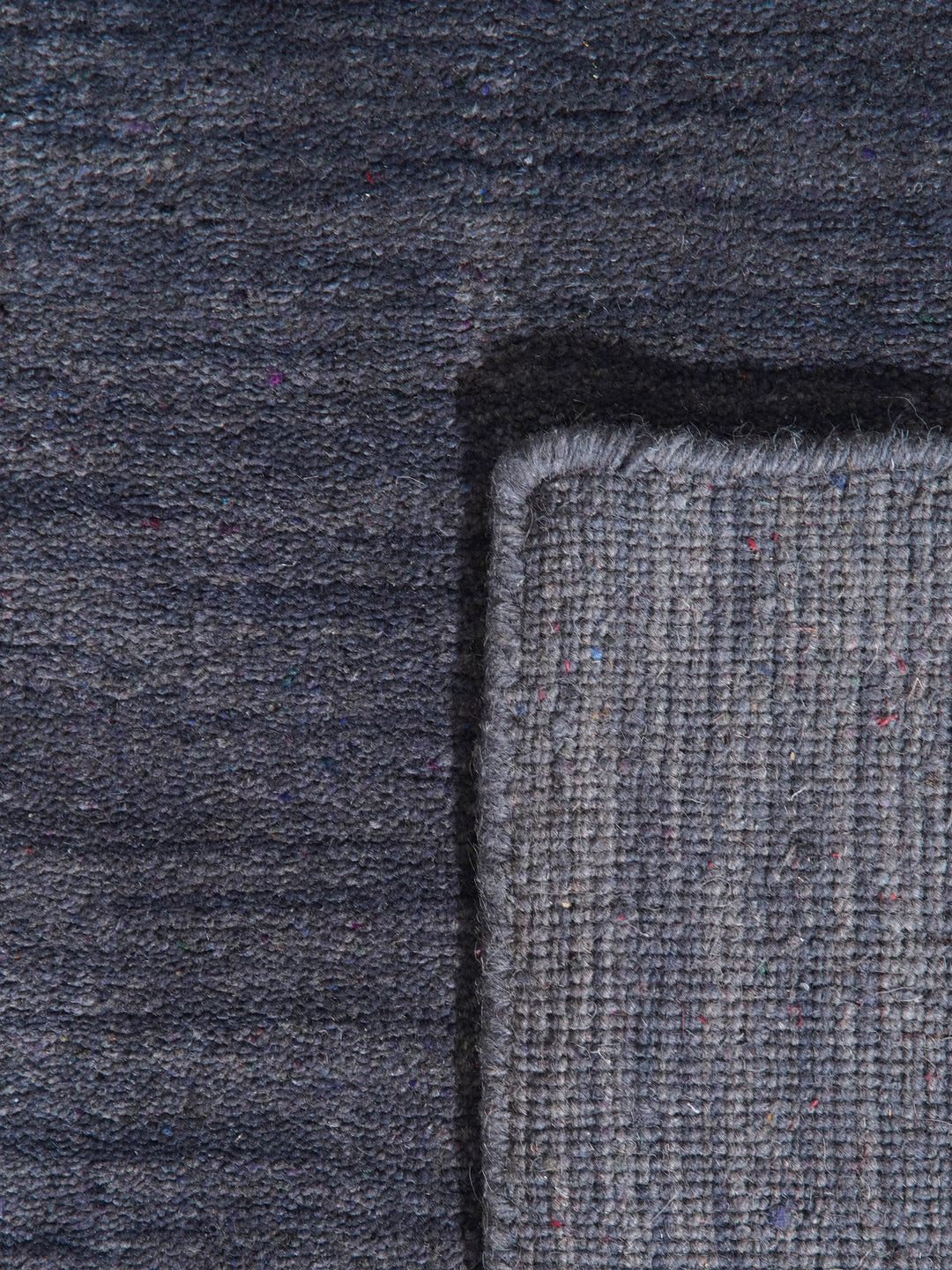 Contemporary Hand Knotted Wool Rug with Minimalist Border Design