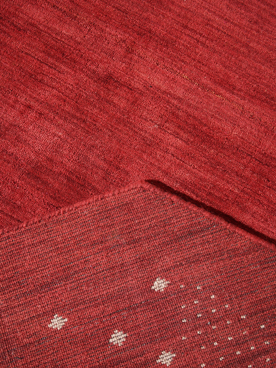 Contemporary Hand Knotted Wool Rug with Minimalist Border Design