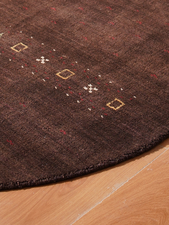 Handmade Wool Rug – Minimalist Patterned Style