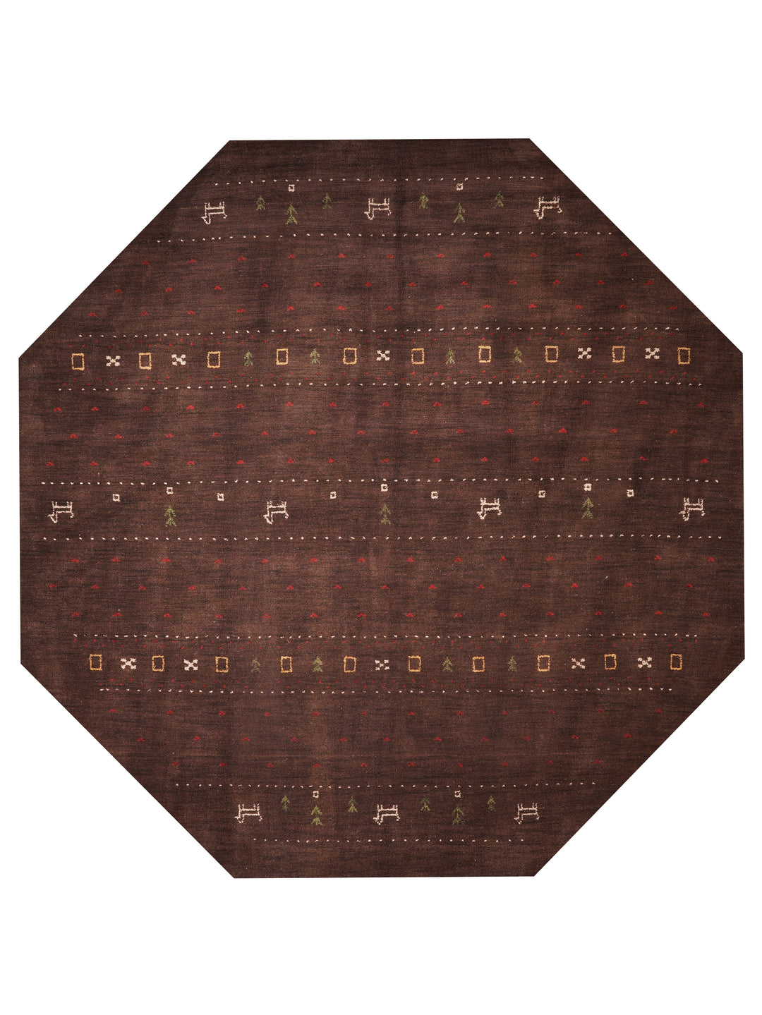 Handmade Wool Rug – Minimalist Patterned Style