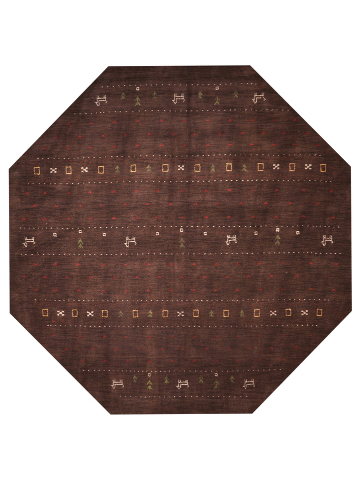 Handmade Wool Rug – Minimalist Patterned Style