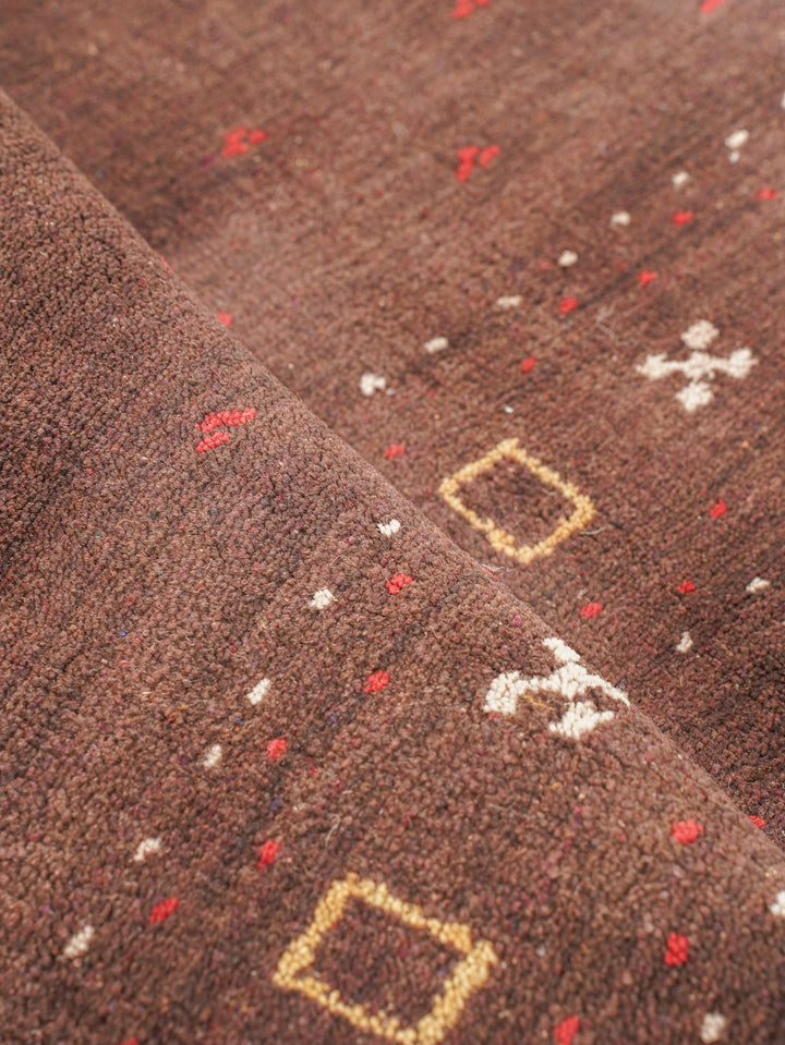 Handmade Wool Rug – Minimalist Patterned Style