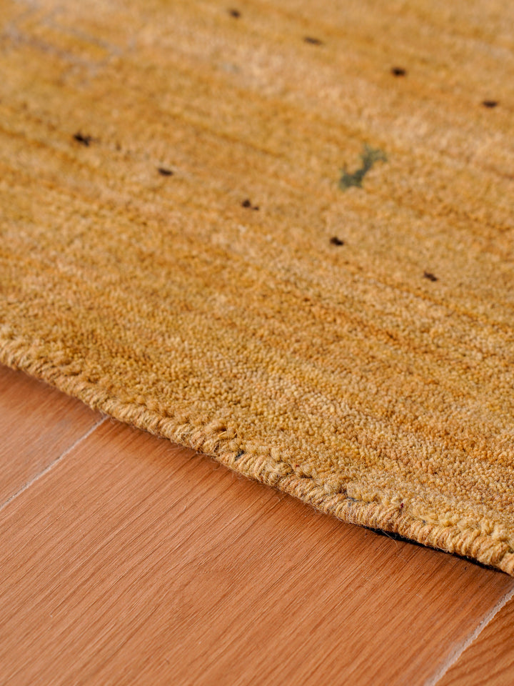 Handmade Wool Rug – Minimalist Patterned Style