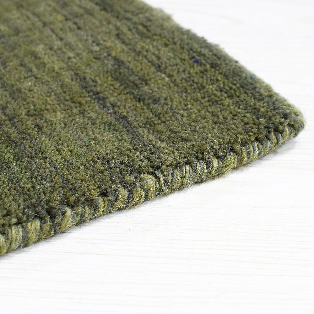 Handmade Wool Rug – Minimalist Patterned Style