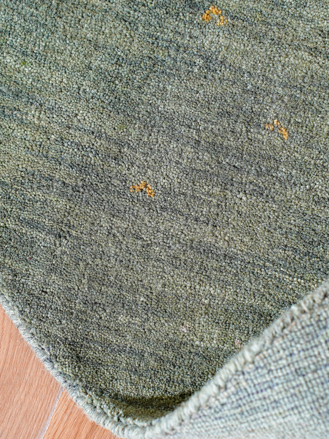 Handmade Wool Rug – Minimalist Patterned Style