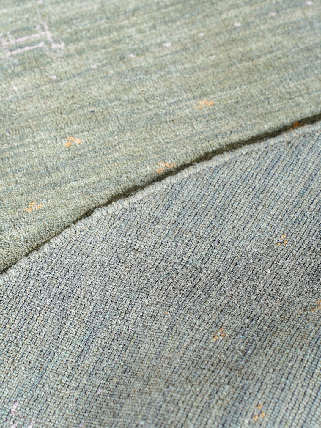 Handmade Wool Rug – Minimalist Patterned Style