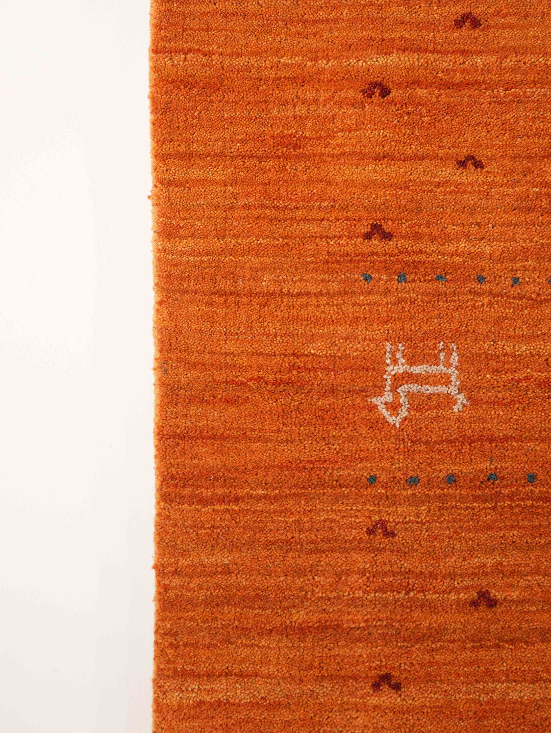 Handmade Wool Rug – Minimalist Patterned Style