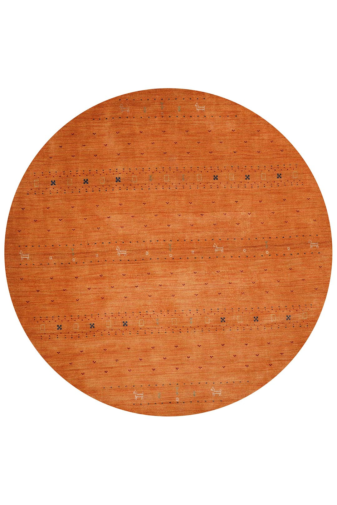 Handmade Wool Rug – Minimalist Patterned Style