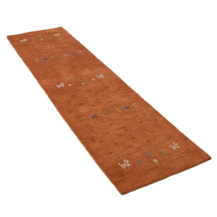 Handmade Wool Rug – Minimalist Patterned Style