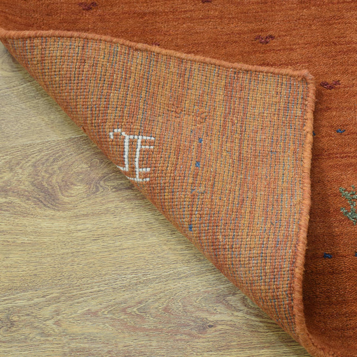 Handmade Wool Rug – Minimalist Patterned Style