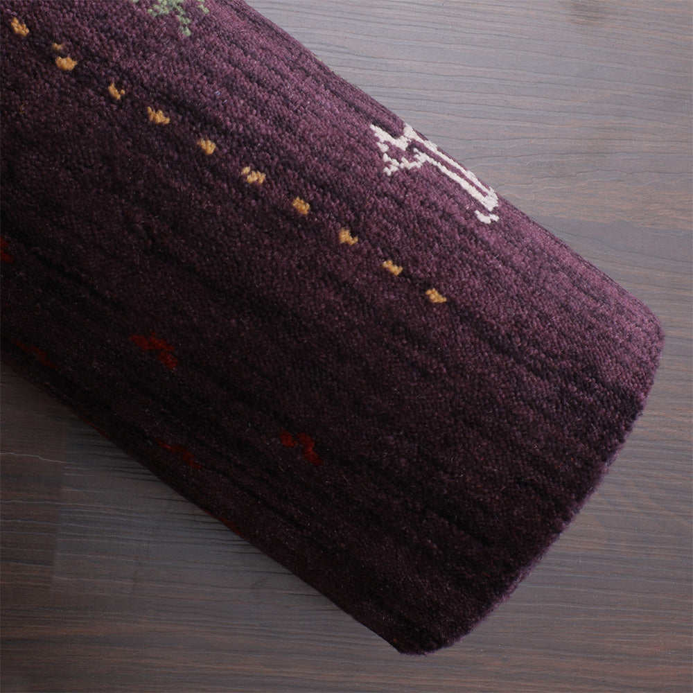 Handmade Wool Rug – Minimalist Patterned Style