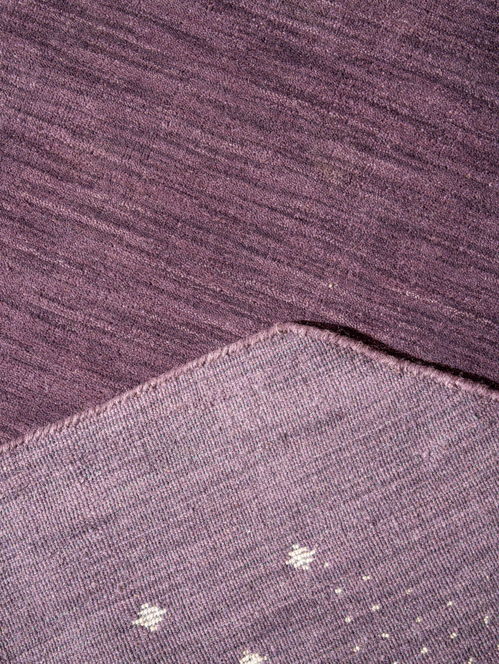 Handmade Wool Rug – Minimalist Patterned Style