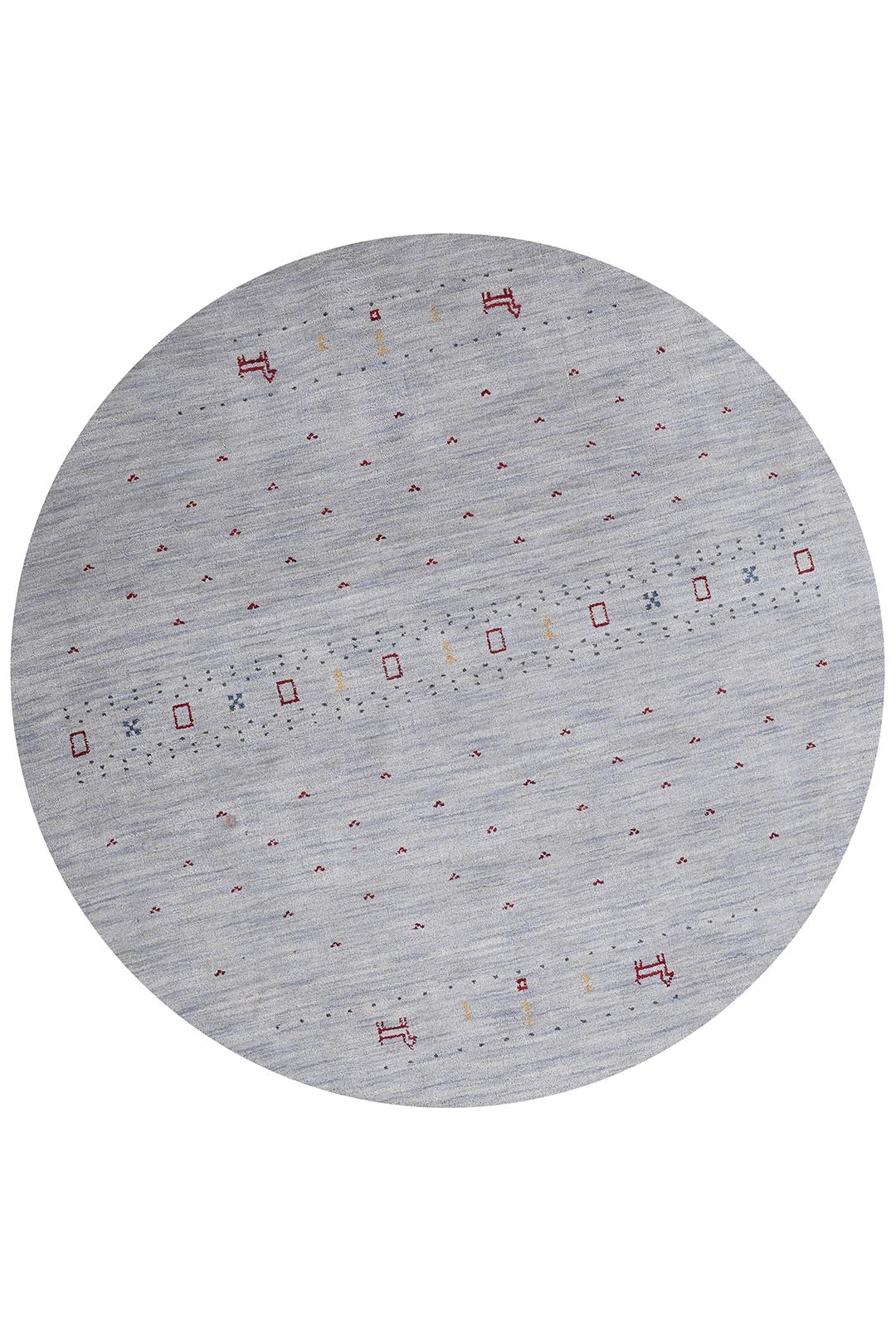 Handmade Wool Rug – Minimalist Patterned Style