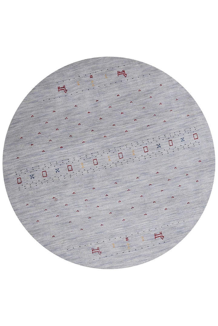 Handmade Wool Rug – Minimalist Patterned Style