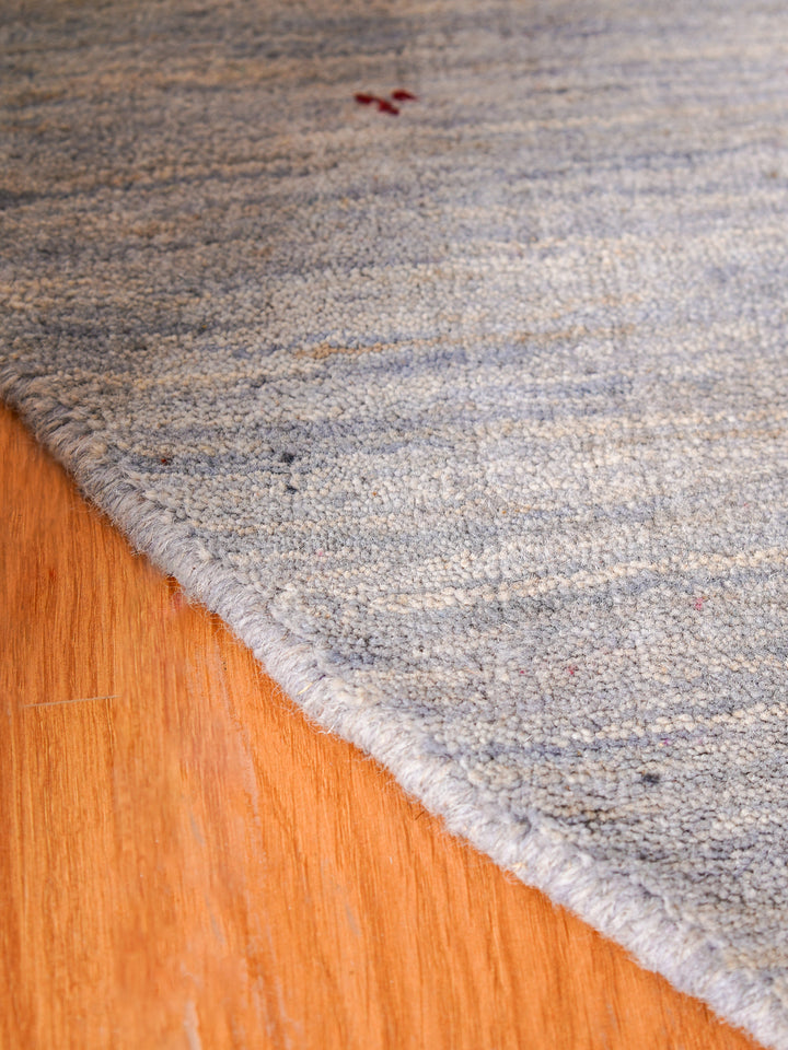 Handmade Wool Rug – Minimalist Patterned Style