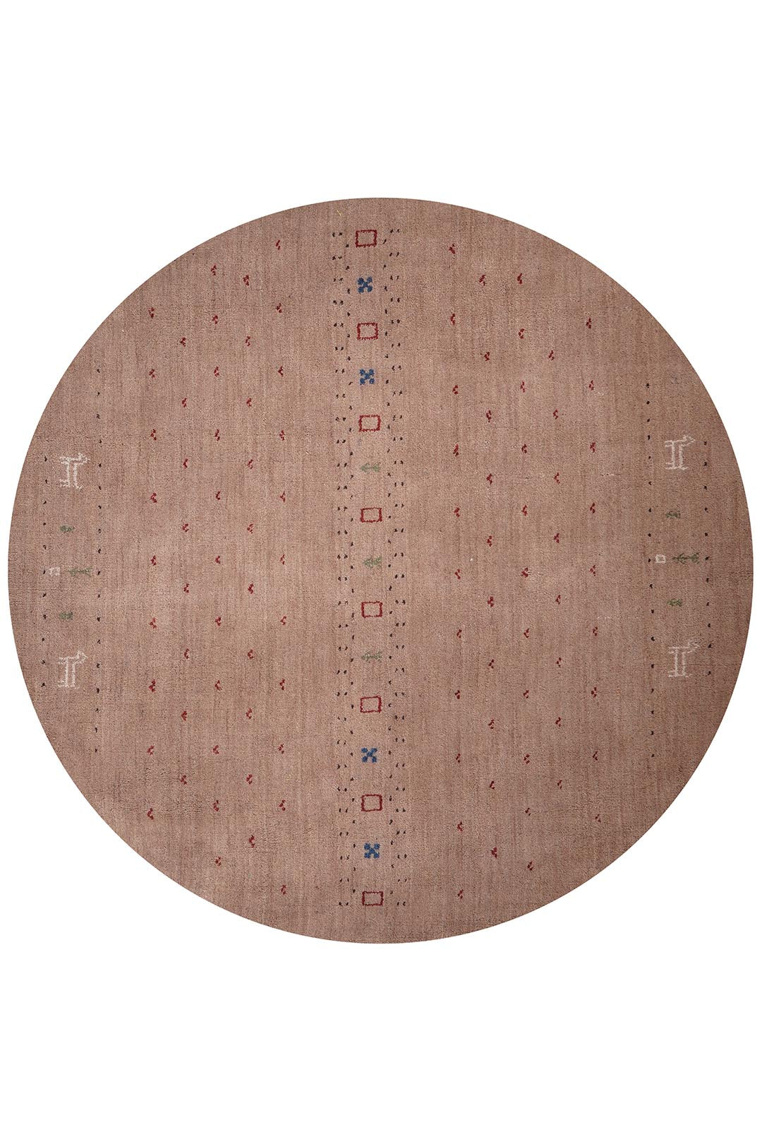 Handmade Wool Rug – Minimalist Patterned Style