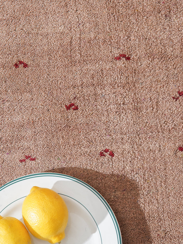 Handmade Wool Rug – Minimalist Patterned Style