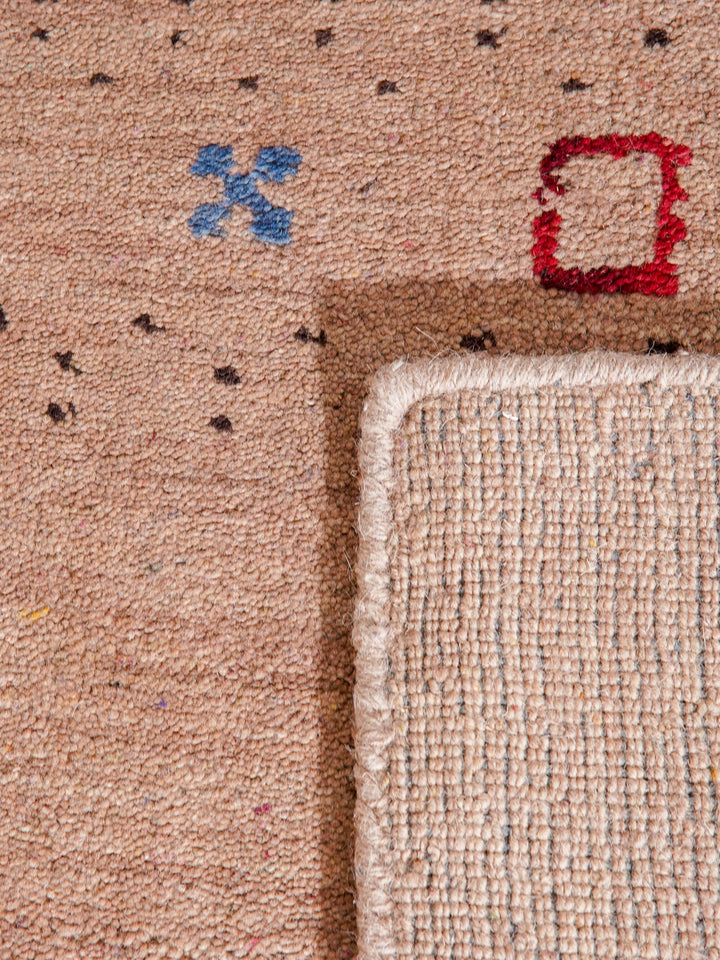 Handmade Wool Rug – Minimalist Patterned Style