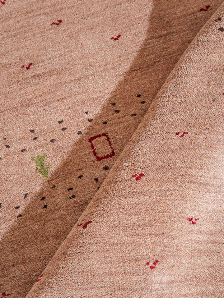 Handmade Wool Rug – Minimalist Patterned Style