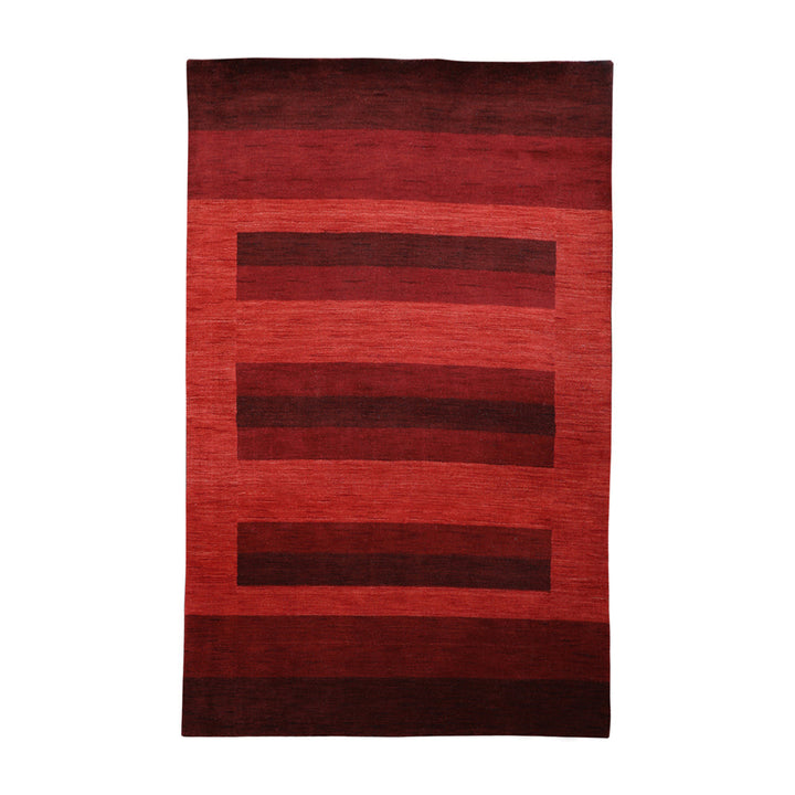 Contemporary Hand-Knotted Wool Rug