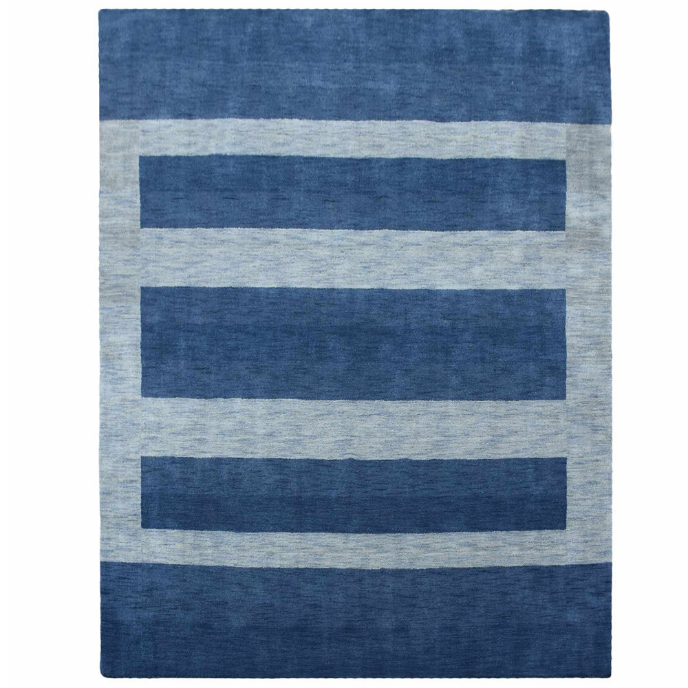 Contemporary Hand-Knotted Wool Rug