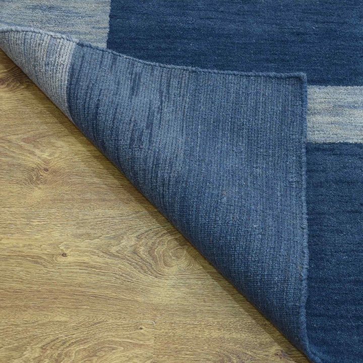 Contemporary Hand-Knotted Wool Rug