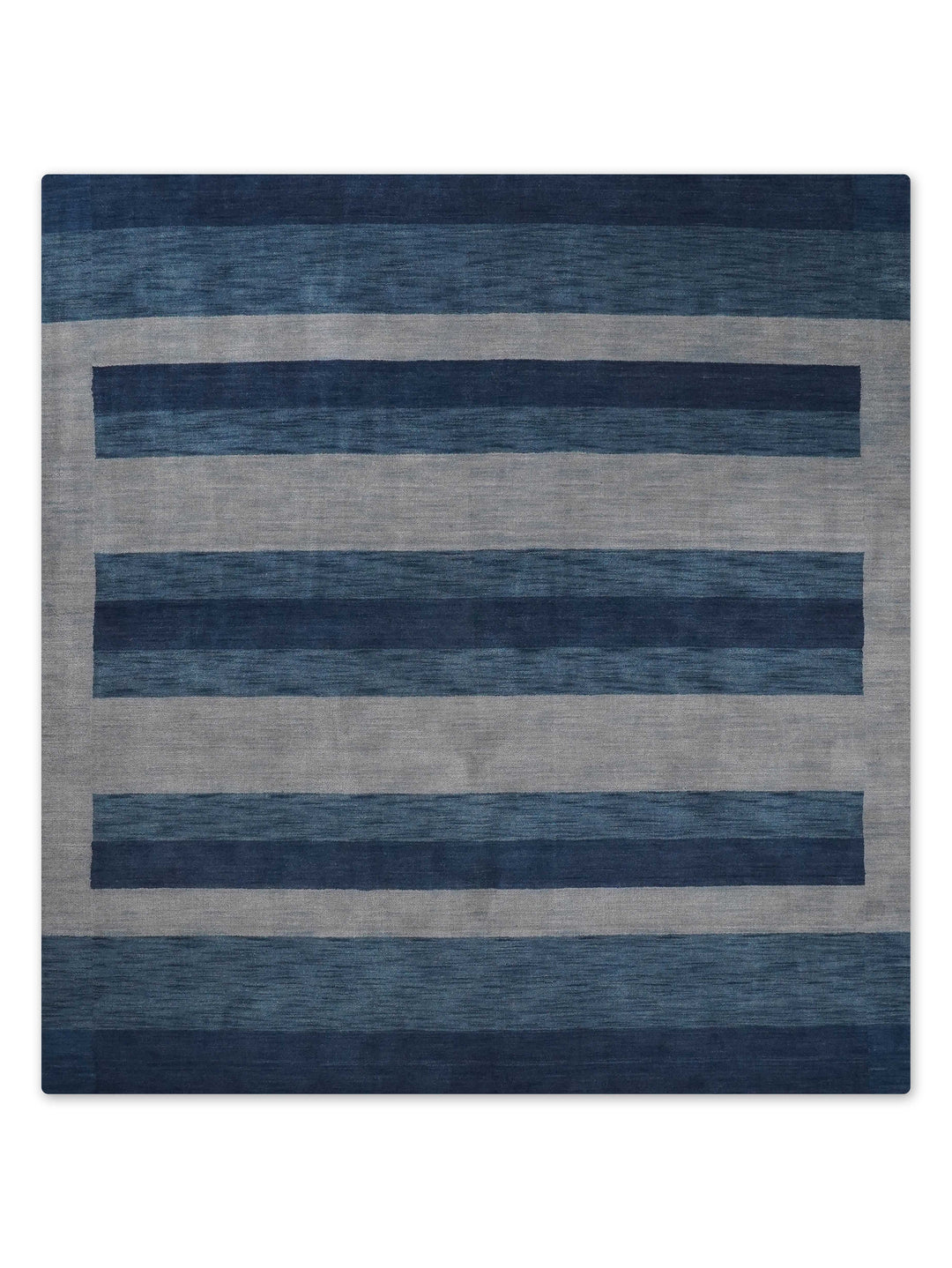 Contemporary Hand-Knotted Wool Rug