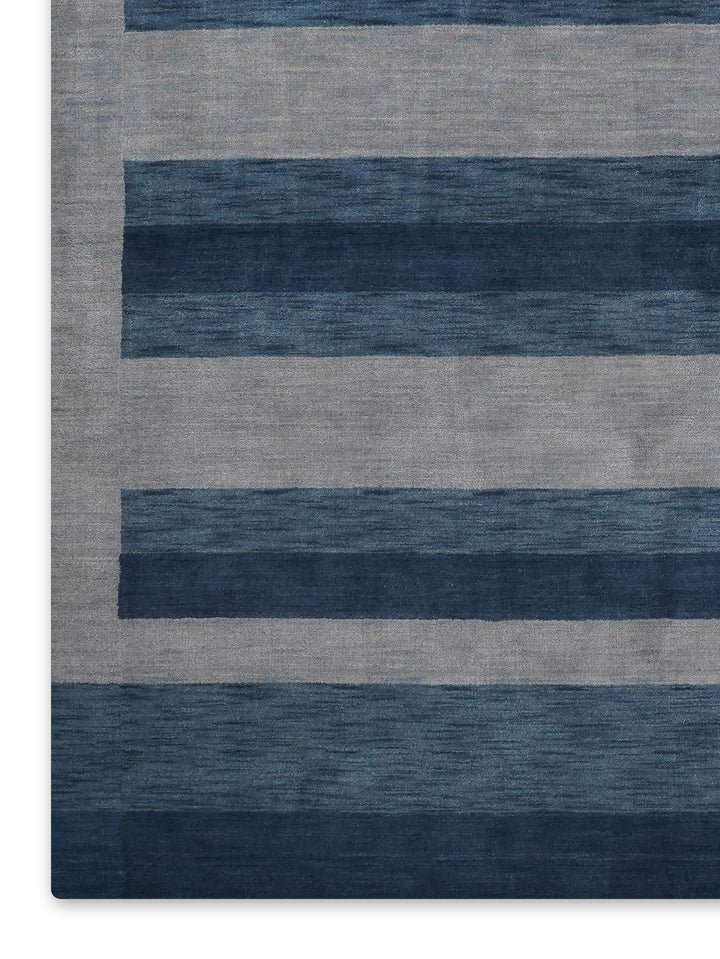 Contemporary Hand-Knotted Wool Rug
