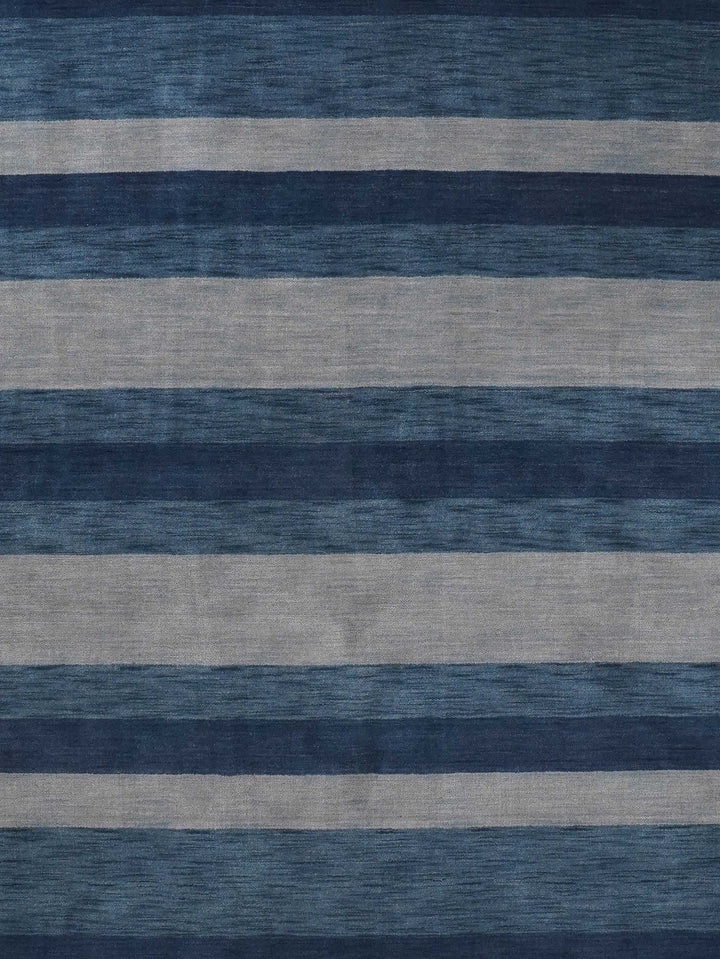 Contemporary Hand-Knotted Wool Rug