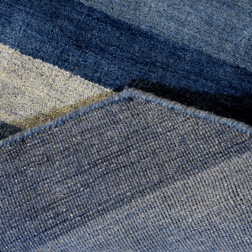 Contemporary Hand-Knotted Wool Rug