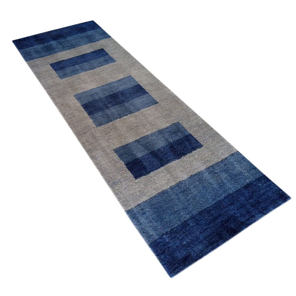 Contemporary Hand-Knotted Wool Rug
