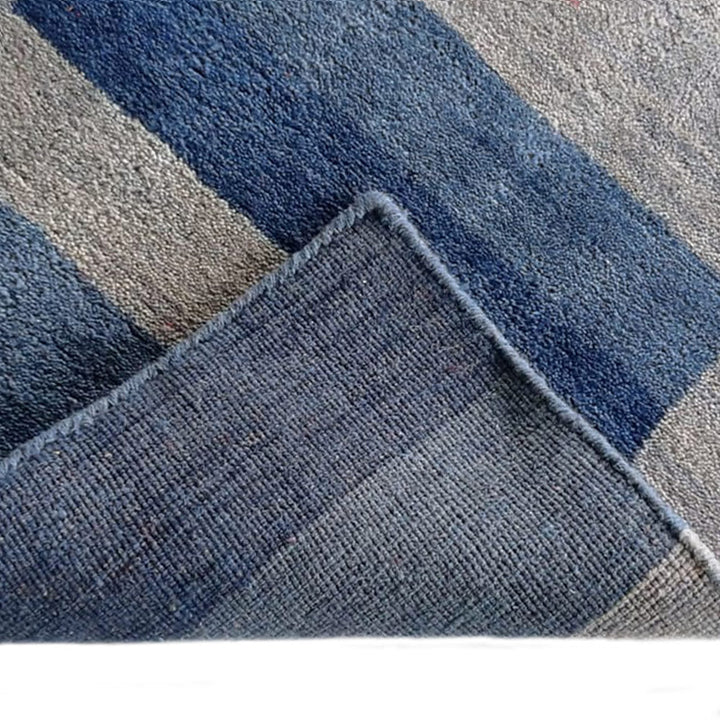 Contemporary Hand-Knotted Wool Rug