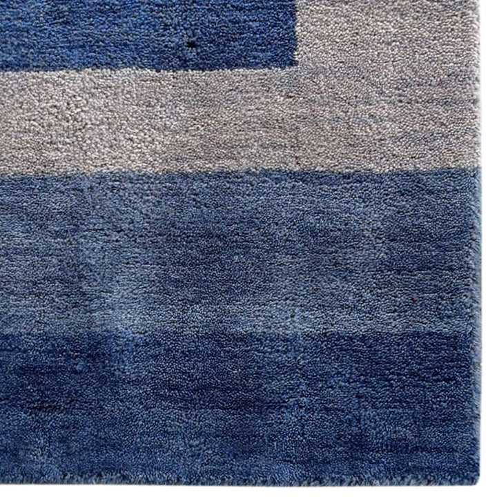 Contemporary Hand-Knotted Wool Rug