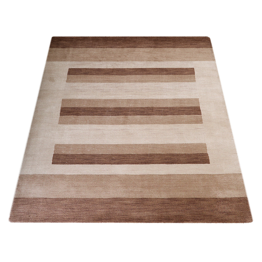 Contemporary Hand-Knotted Wool Rug