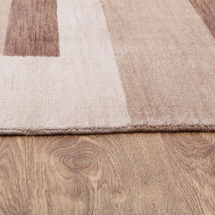 Contemporary Hand-Knotted Wool Rug