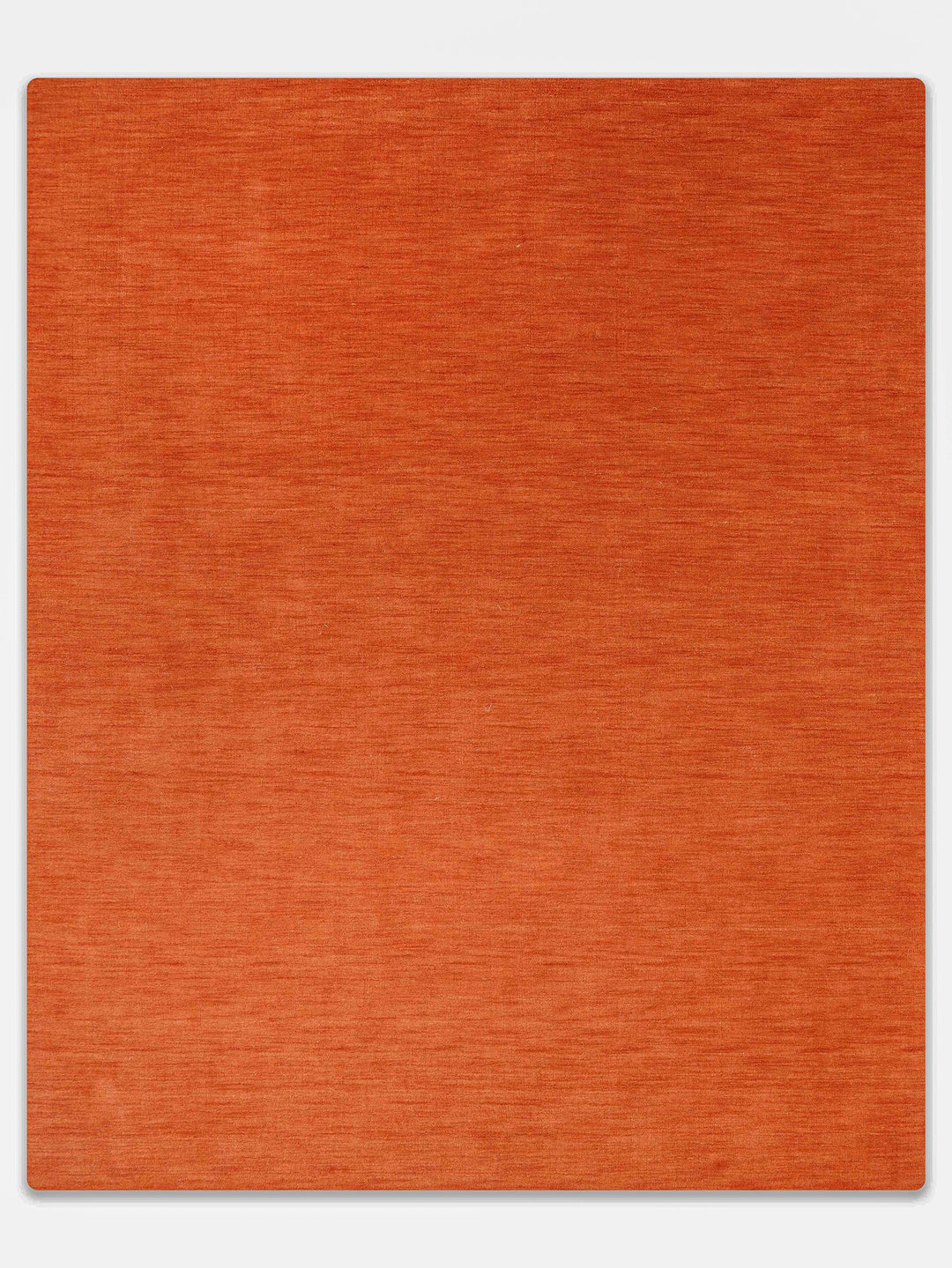 Hand Knotted Wool Area Rug Solid Pink LNC111