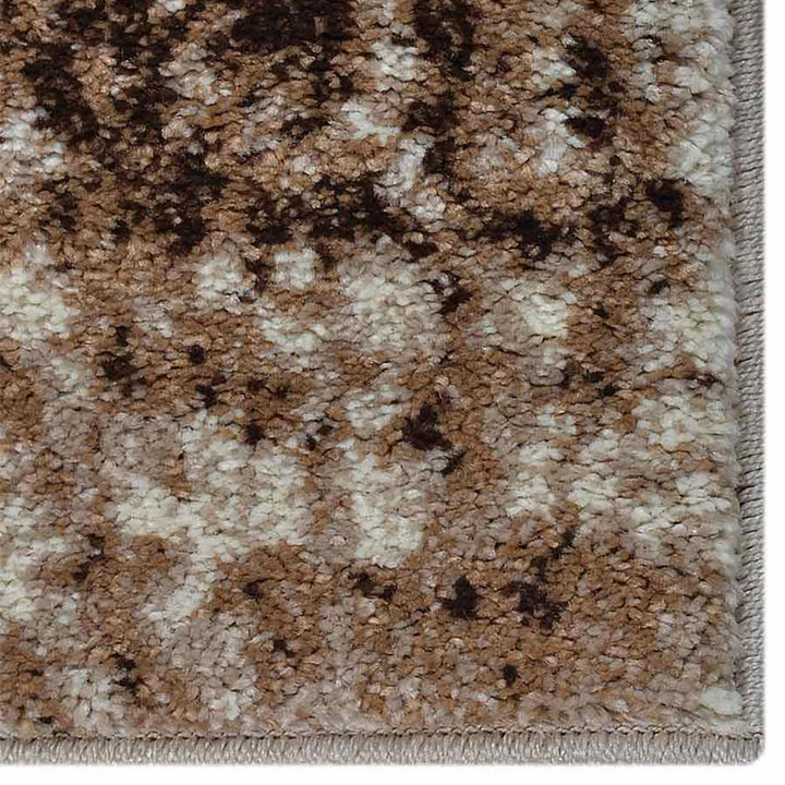 Machine Woven Heatset Polypropylene Area Rug Contemporary Beige M00003