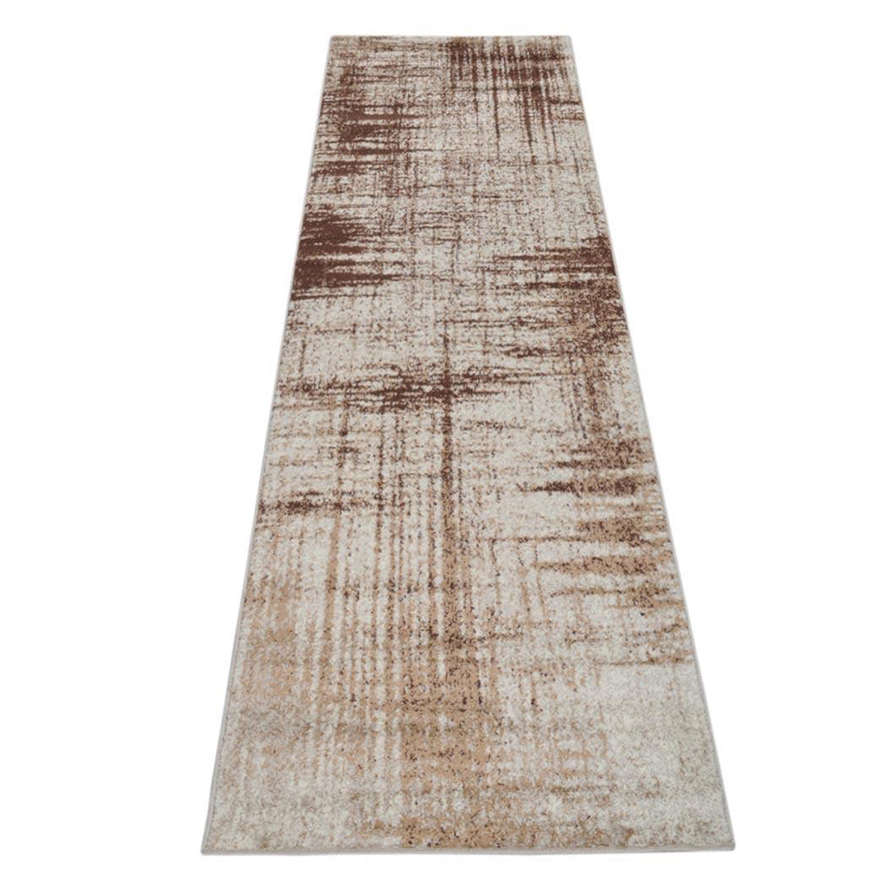 Machine Woven Heatset Polypropylene Area Rug Contemporary Beige M00003