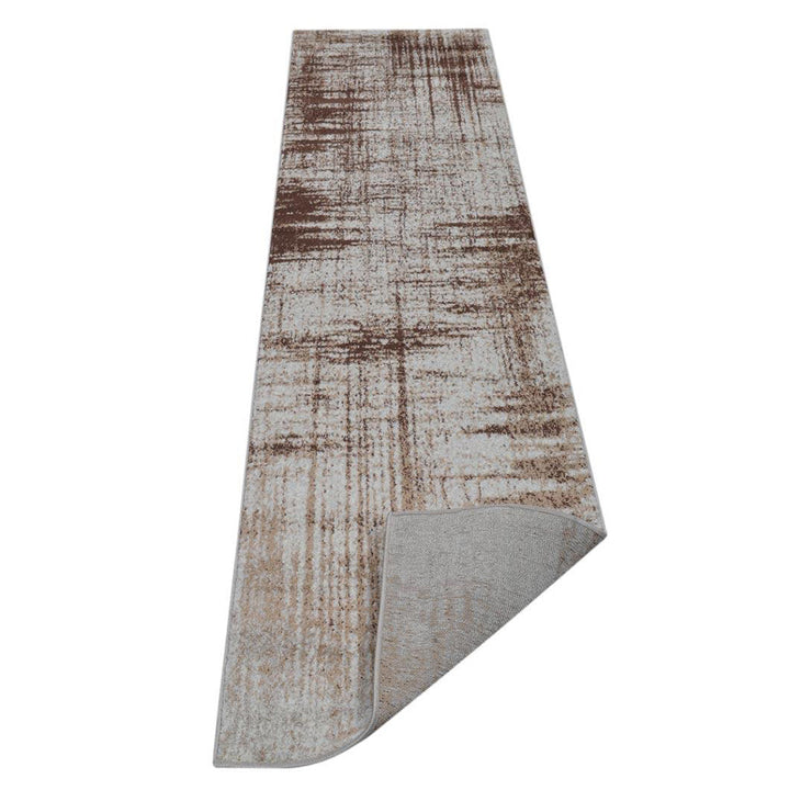 Machine Woven Heatset Polypropylene Area Rug Contemporary Beige M00003